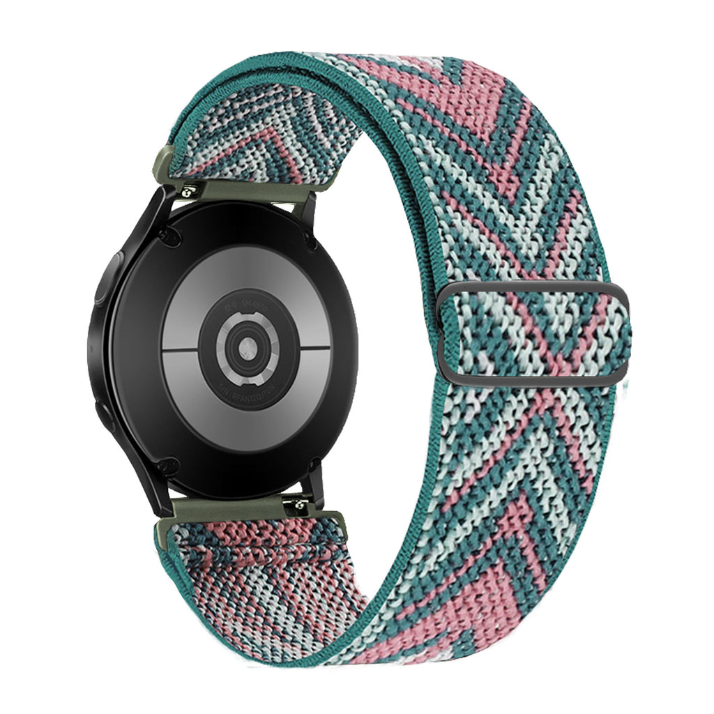 Bracelet tissé en polyester élastique à libération rapide