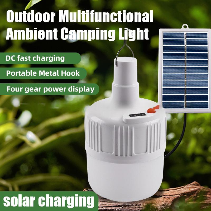 Lampe de charge solaire de secours à LED portable de type Split