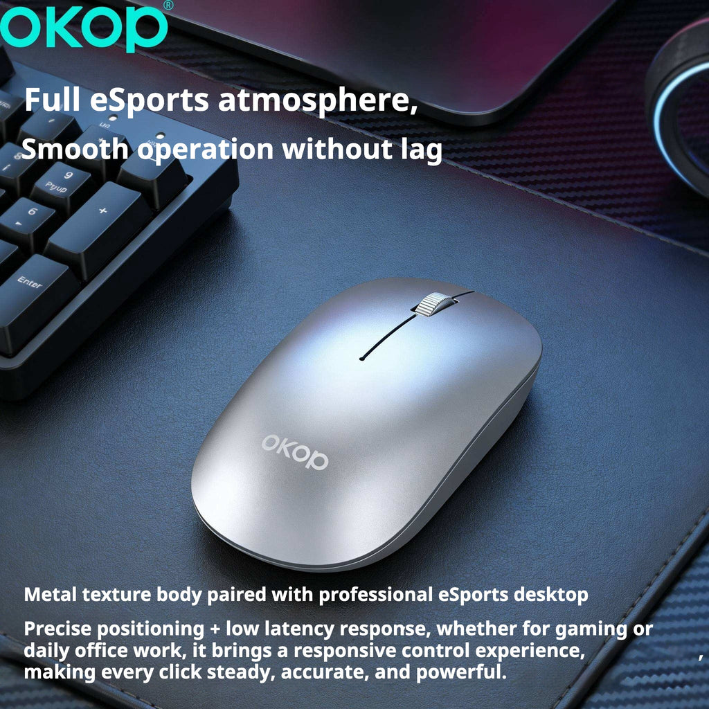 S402 Meilleures ventes sans fil Bluetooth souris double mode rechargeable silencieux adapté pour Offi