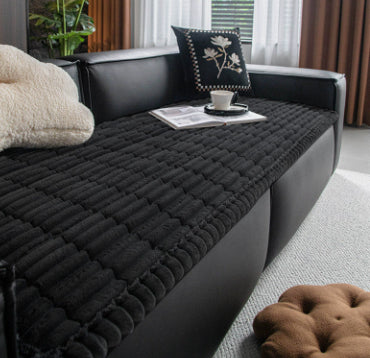 Tapis de voiture en peluche de coussin épais