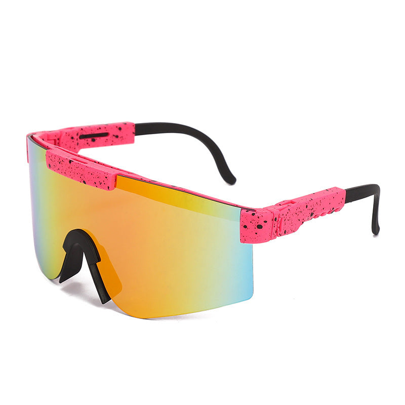 Vélo Sports de plein air Lunettes de soleil Revêtement coloré