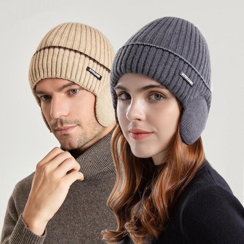 Chapeau casual en laine tricoté chaud pour hommes