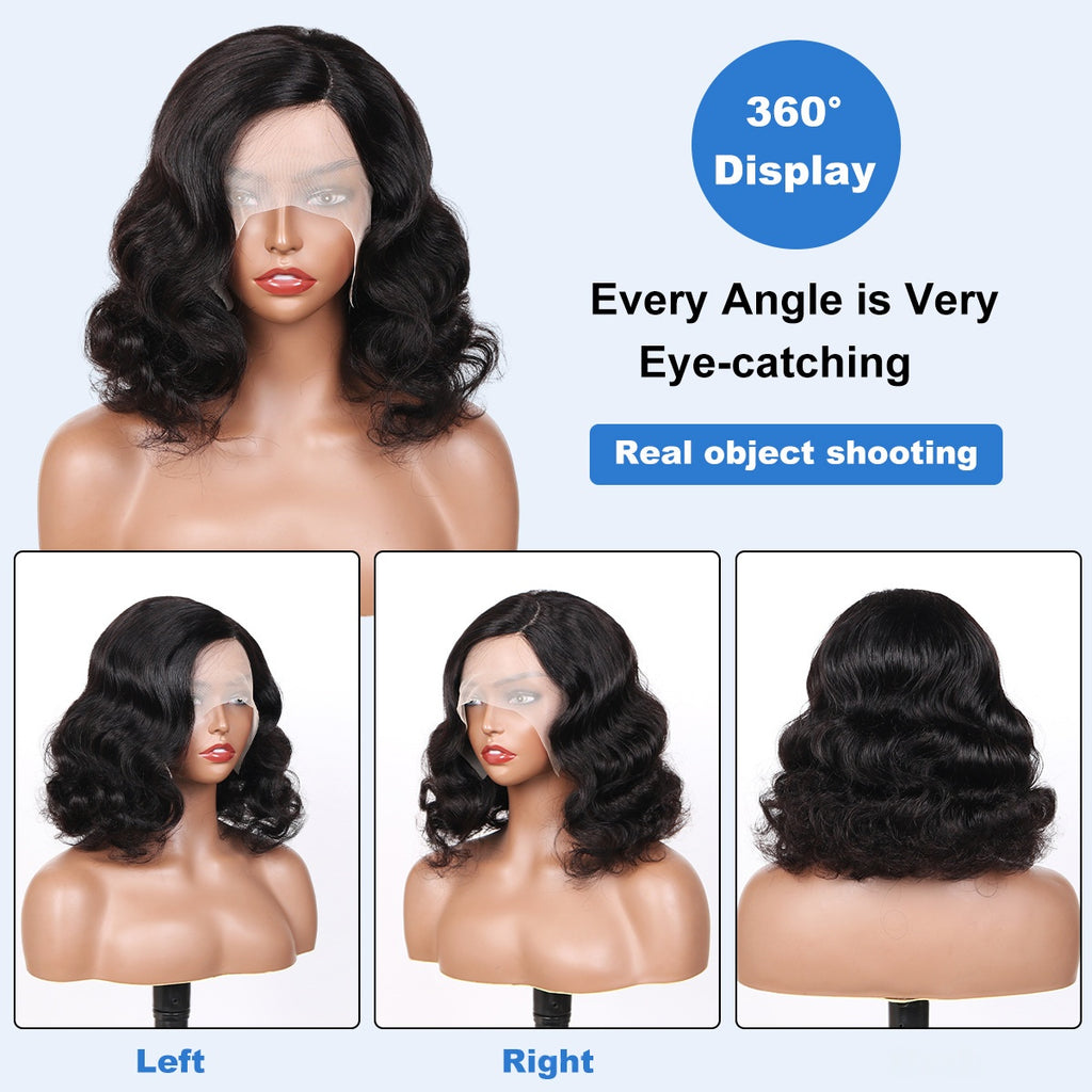 Perruque complète des cheveux humains pour femmes Perruque complète