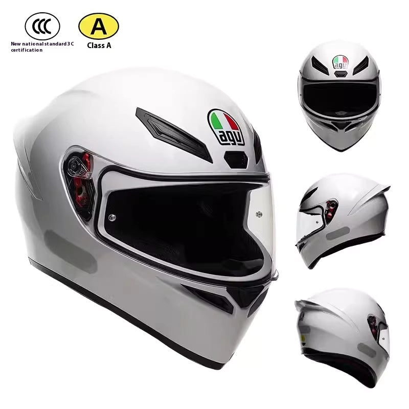 Casque de moto léger de ventilation estivale anti-fog