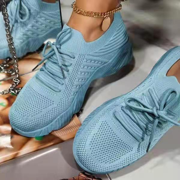 Femmes Sneaker Bas épais Solid Couleur Chaussures papa