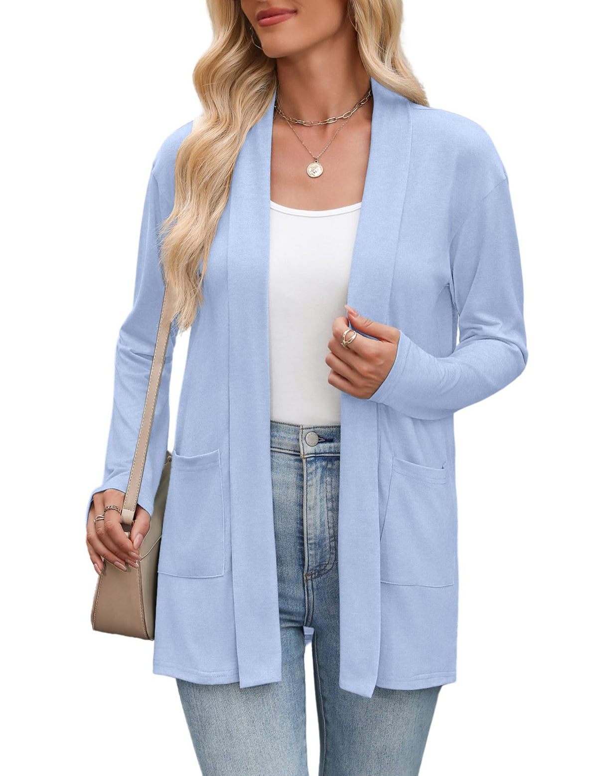 Manteau de sweat Cardigan léger pour femme
