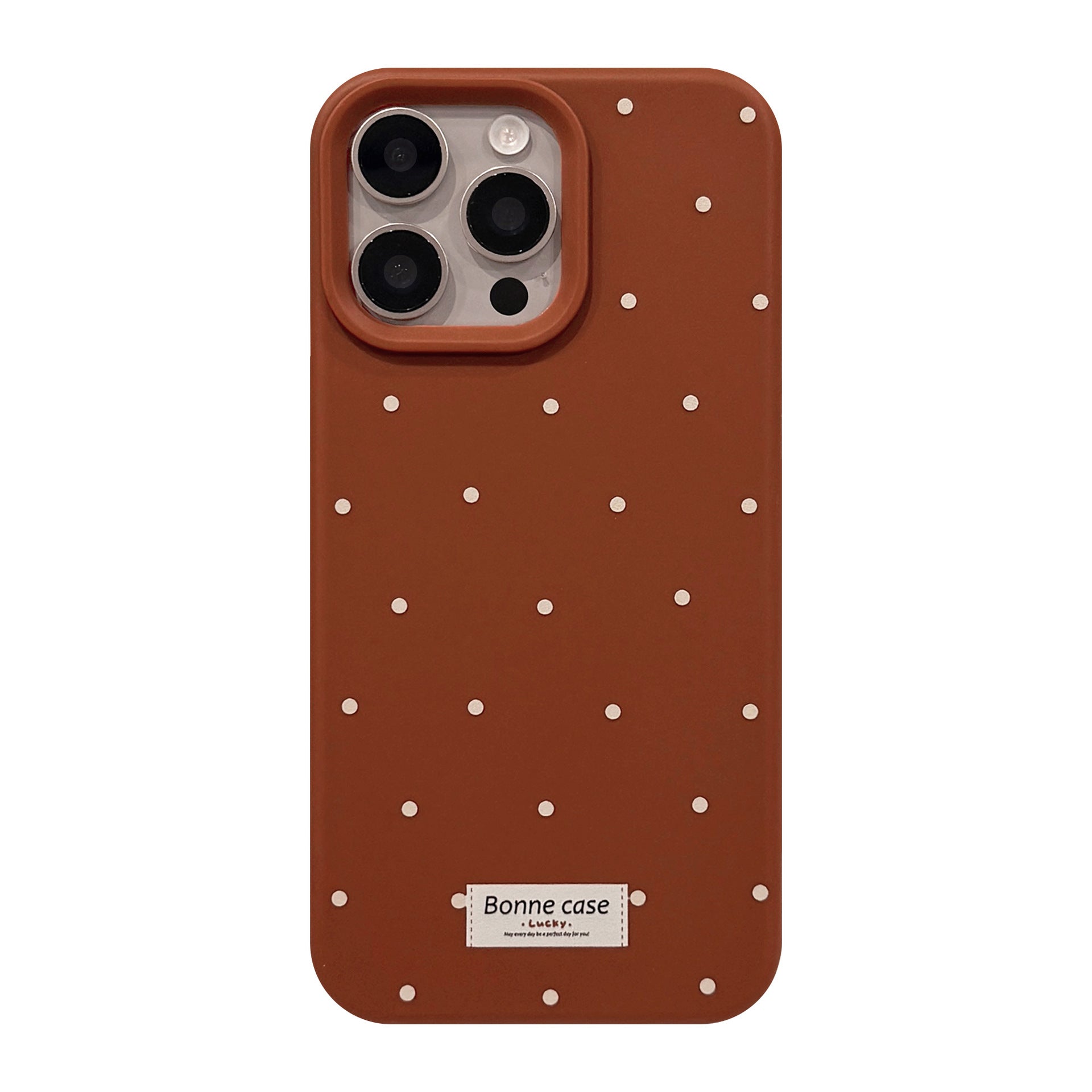 Ins-style Coréen Polka-dot dossier téléphonique