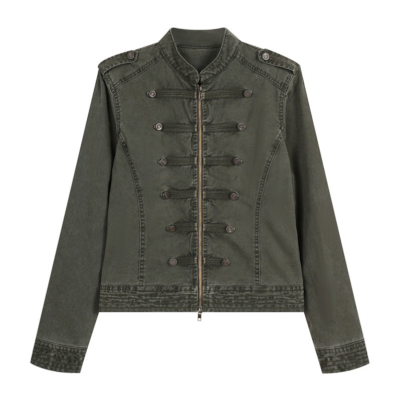 Veste d'inspiration militaire pour collier