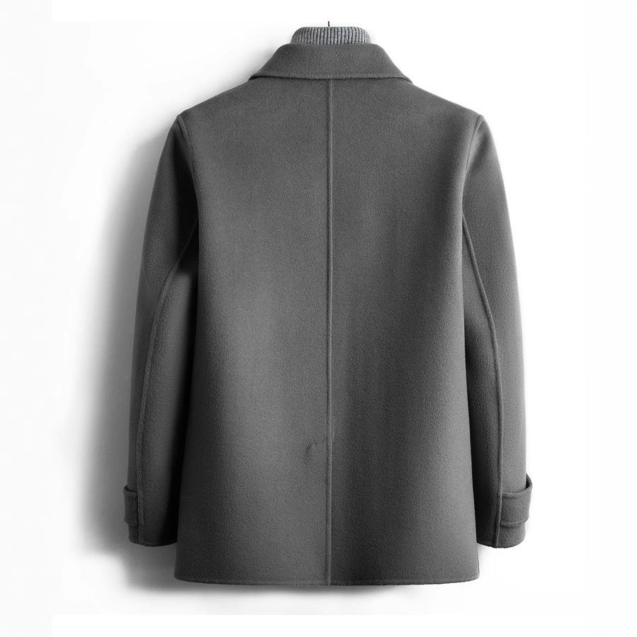 Manteau de mode Woolen sans cachemire