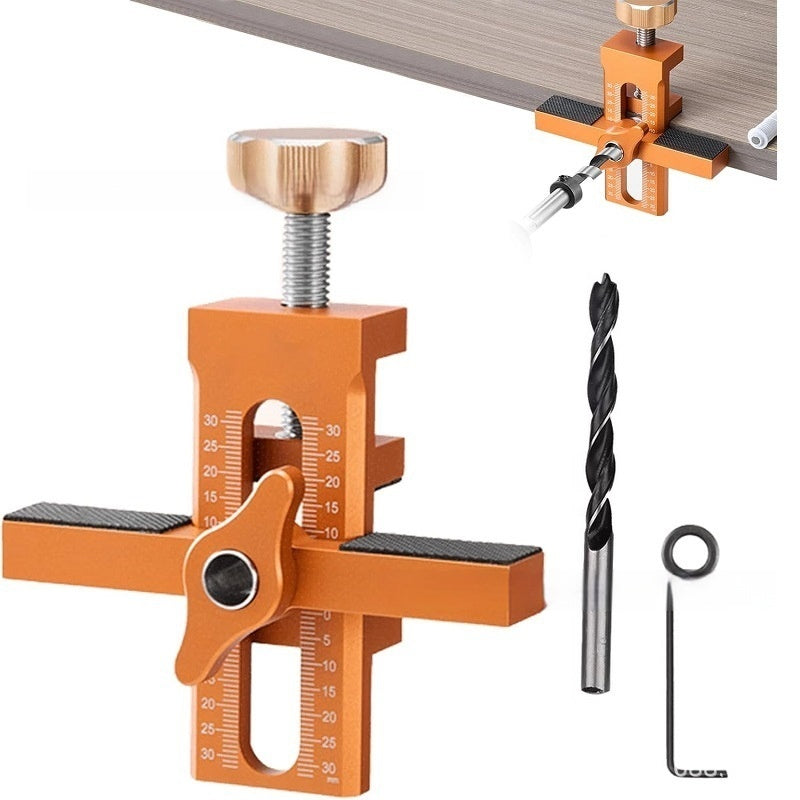 Clips de fixation de portes de cabinet réglables en deux en un
