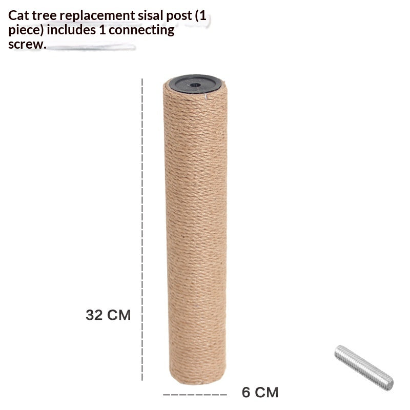 Arbre Cat compact avec lit Cat intégré et jouets