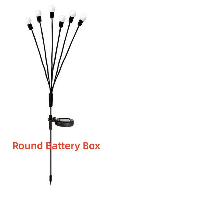 Double-mode Extérieur Solar Pneumatic Couryard Jardin Atmosphère pelouse Respirer FeuFly Groun