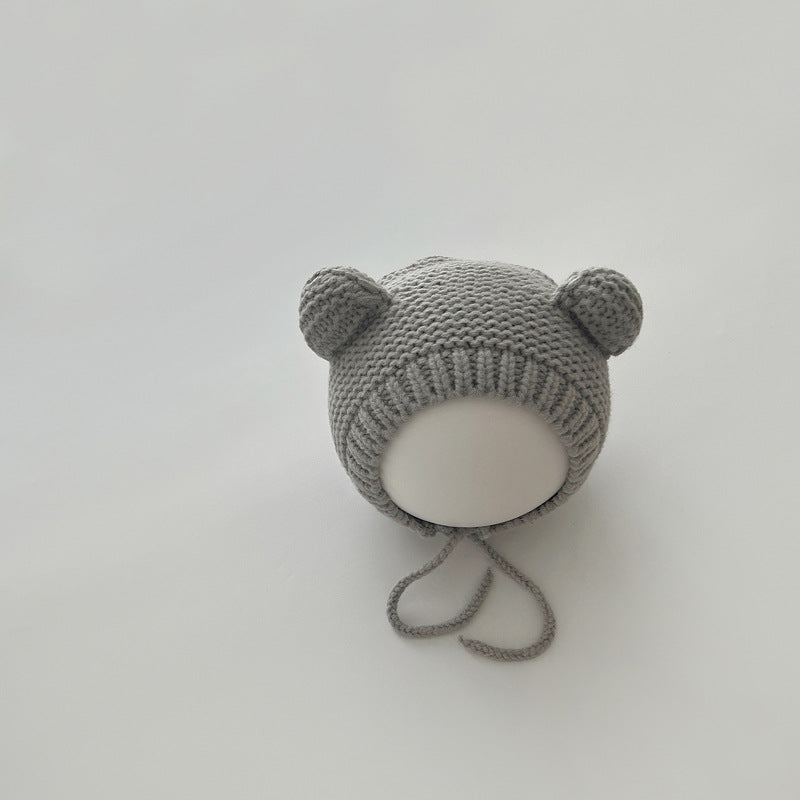 Chapeau de protection de l'oreille pour bébé mignon coréen