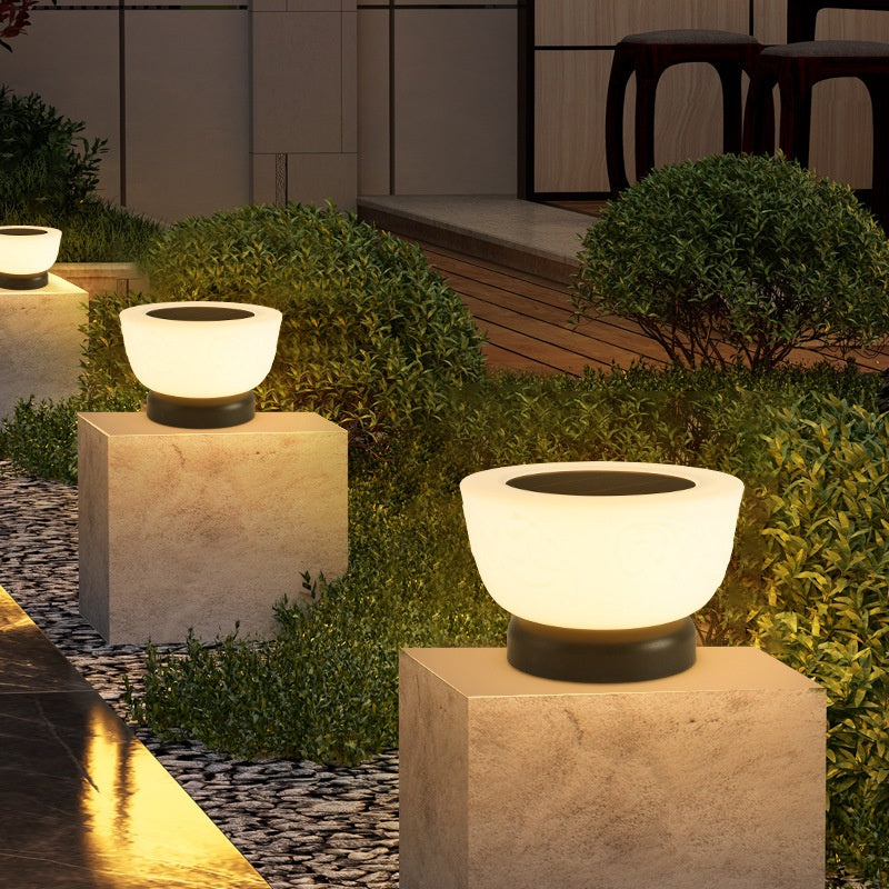 Lampe murale solaire minimaliste moderne