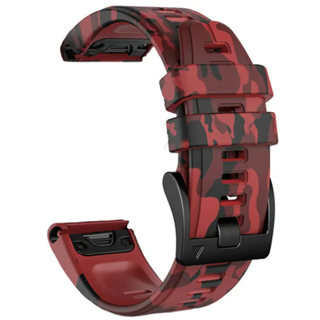 Bracelet en silicone imprimé respirant Camouflage