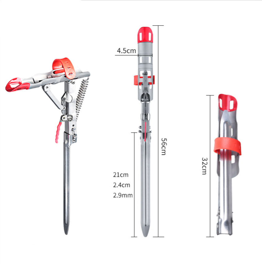 Porte-roquette de pêche automatique Fort Sea Rod