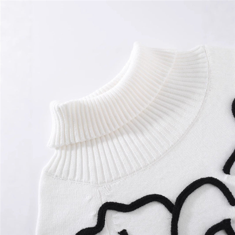 Élégante robe en tricot pour Autunm & Hiver