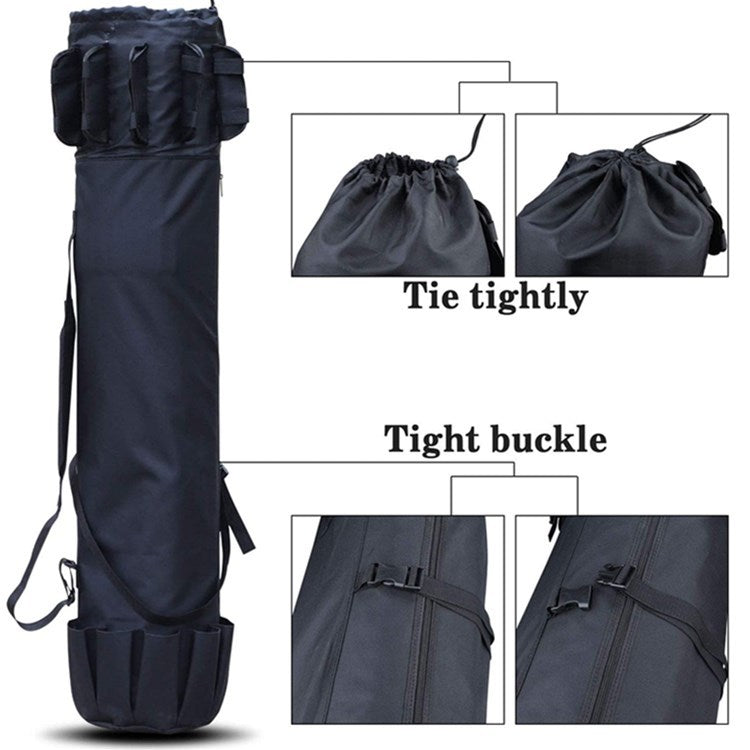 Cylinder Outdoor Fishing Bag Multifonctional Fishing Rod Bag Sea Rod Fishing Gear Storage