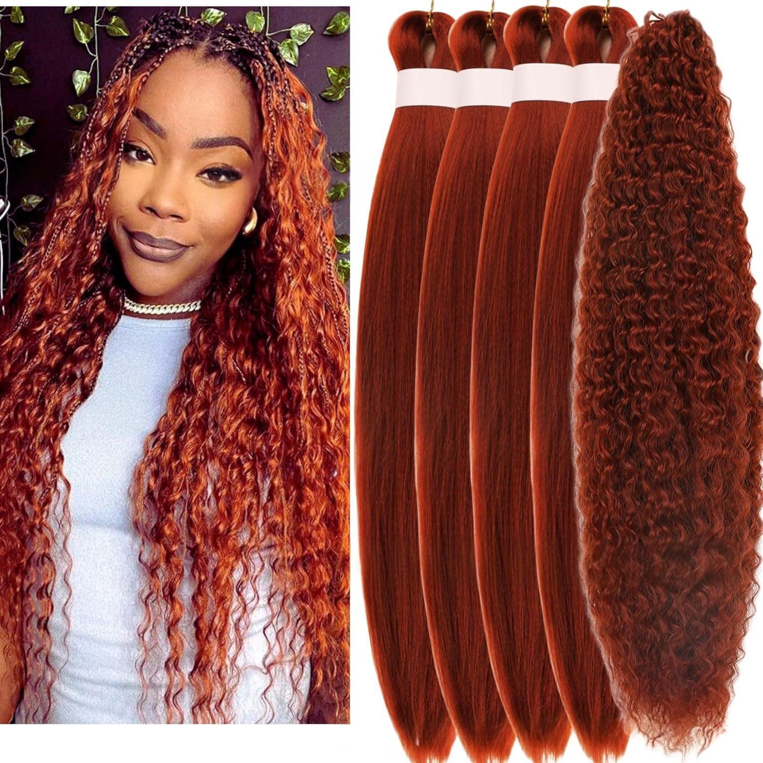 Ensemble de tresses pour cheveux bohème pour femmes