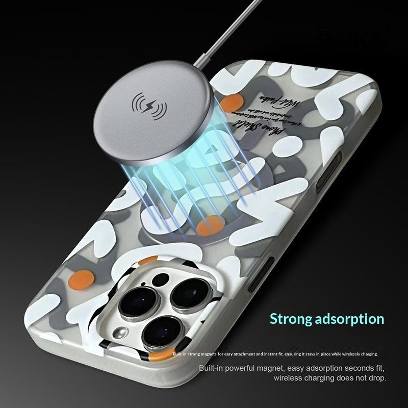 Coque de téléphone magnétique IMD pour peau résistante à la chute