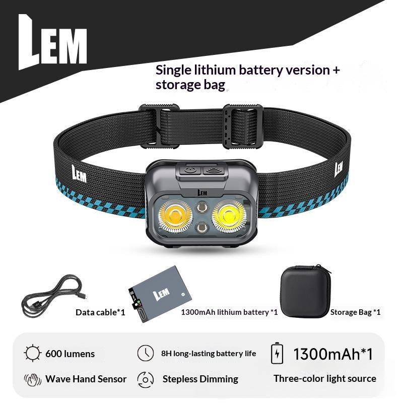 Projecteur extérieur rechargeable de longue durée