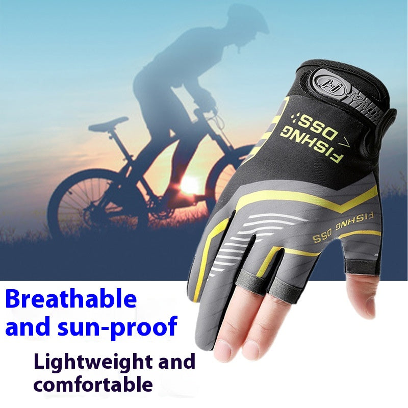 Gants de pêche à vélo Lure Protection solaire