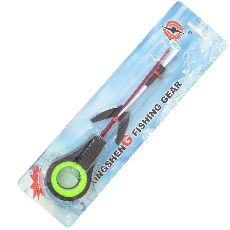 Barre de rechange amovible portable en plastique pour la pêche à la glace
