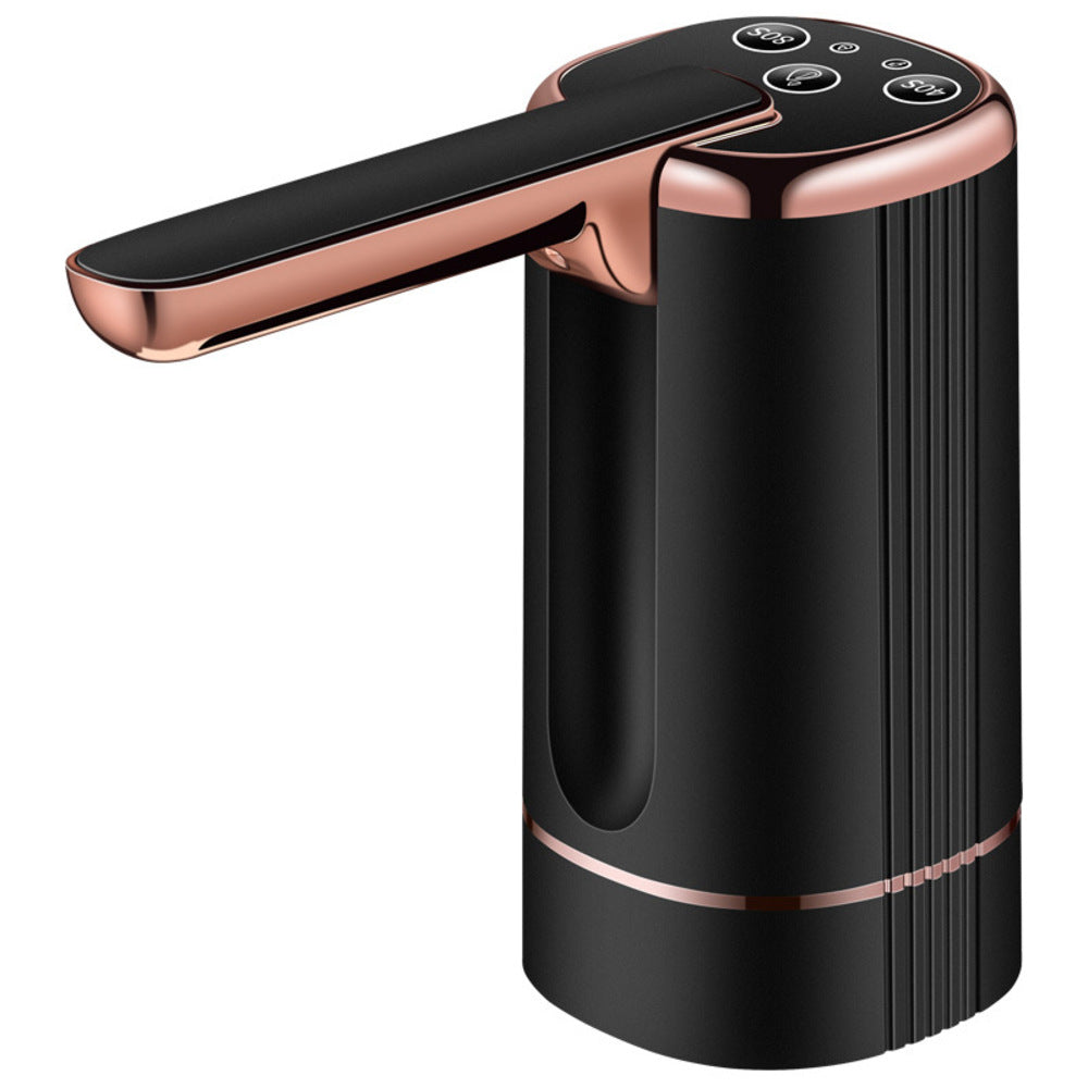 Pompe à bouteille d'eau électrique Pompe à distributeur d'eau pliable automatique pour 1-5 Gallon avec Dos