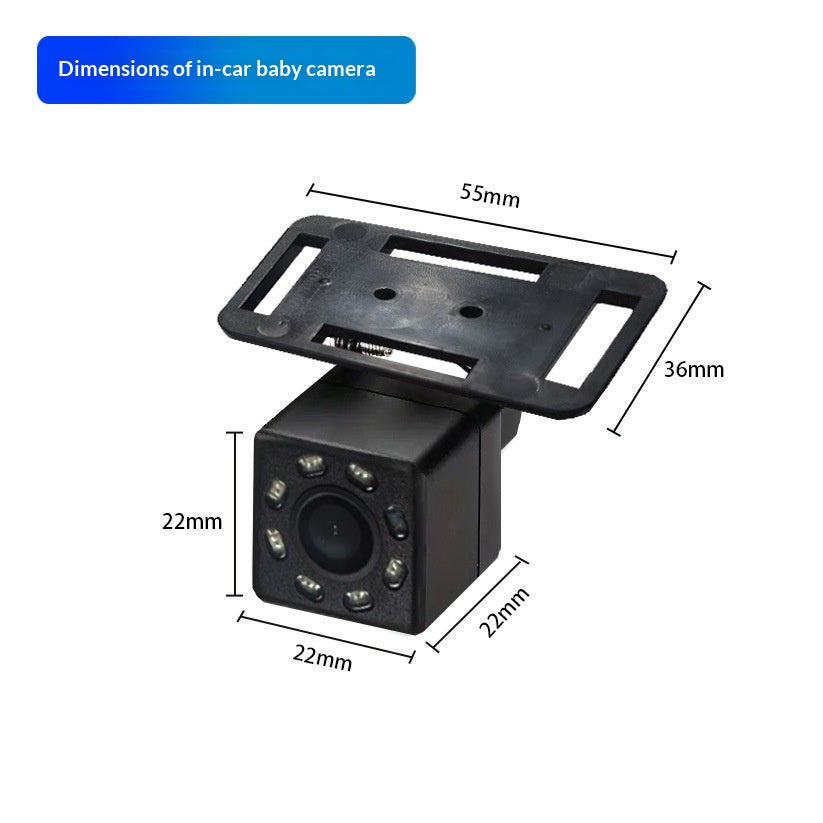 Moniteur de bébé d'affichage HD en voiture