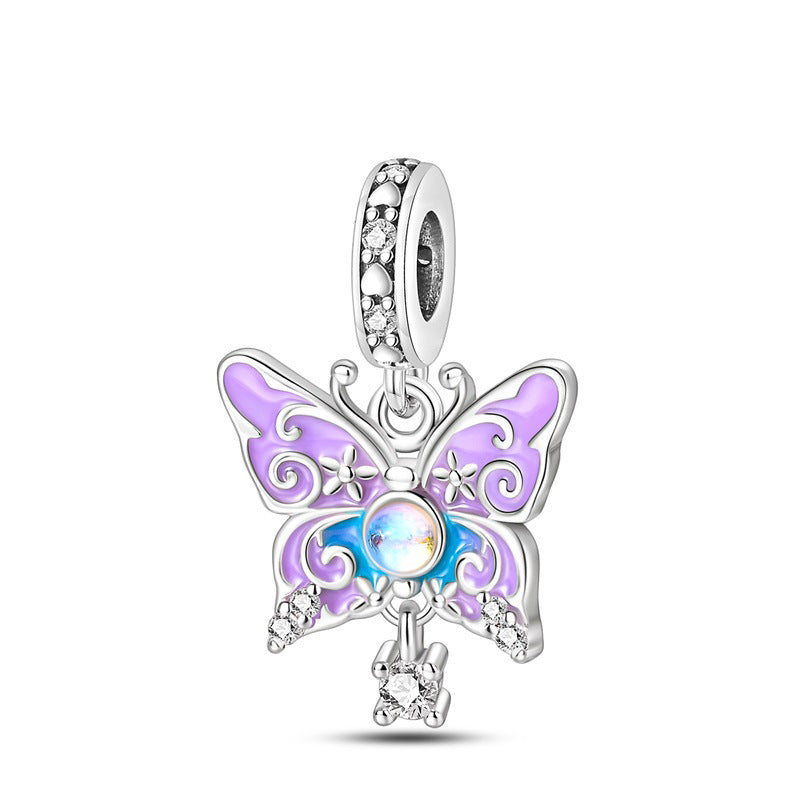 Delicate Butterfly Series Bracelet pendentif perles Accessoires