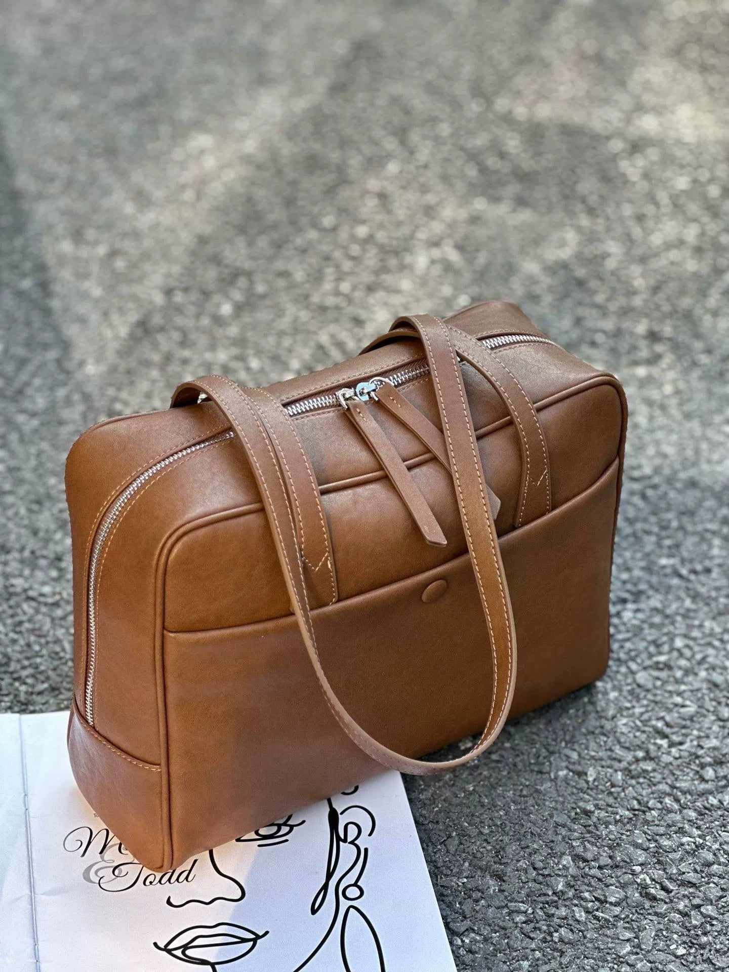 European And American Style Vintage Cuir véritable Sac pour Femme