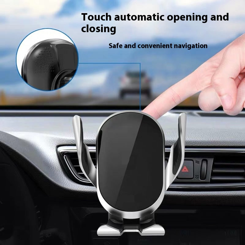 Support de téléphone de voiture en plastique simple et portable