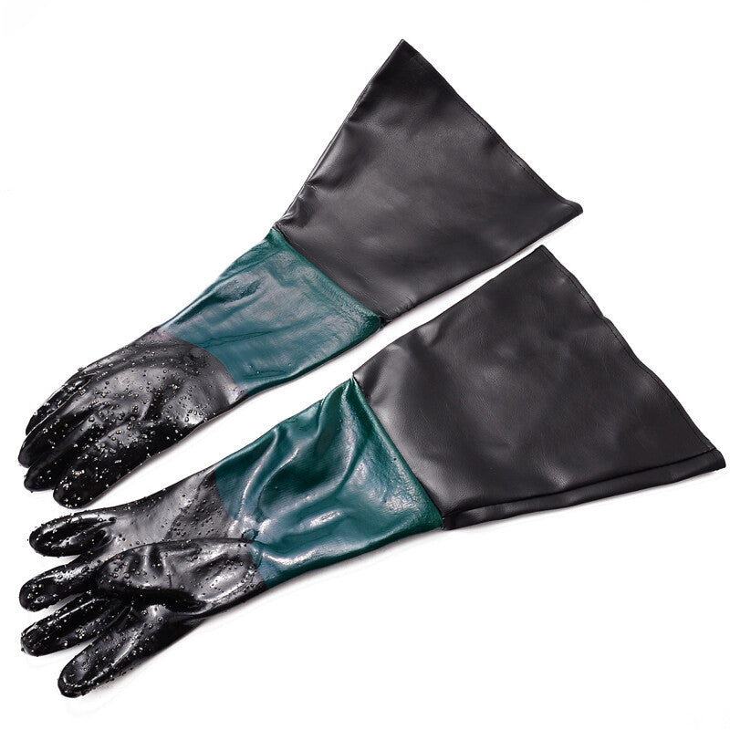 Gants antidérapants en sablage 60cm pour blast de sable