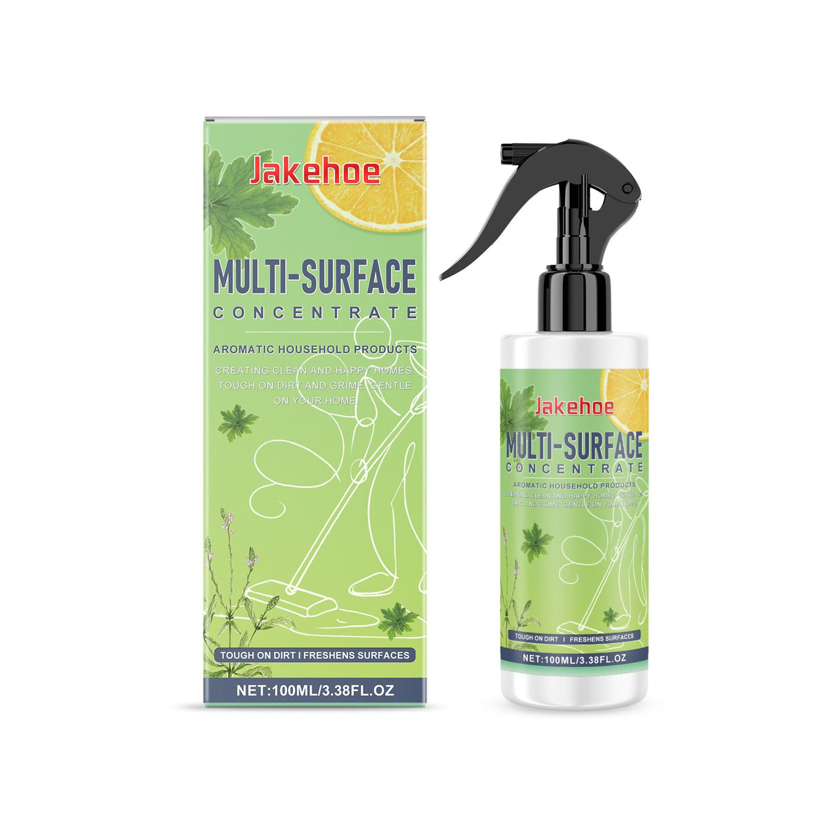 JAKEHOE Liquide de nettoyage de surface polyvalent