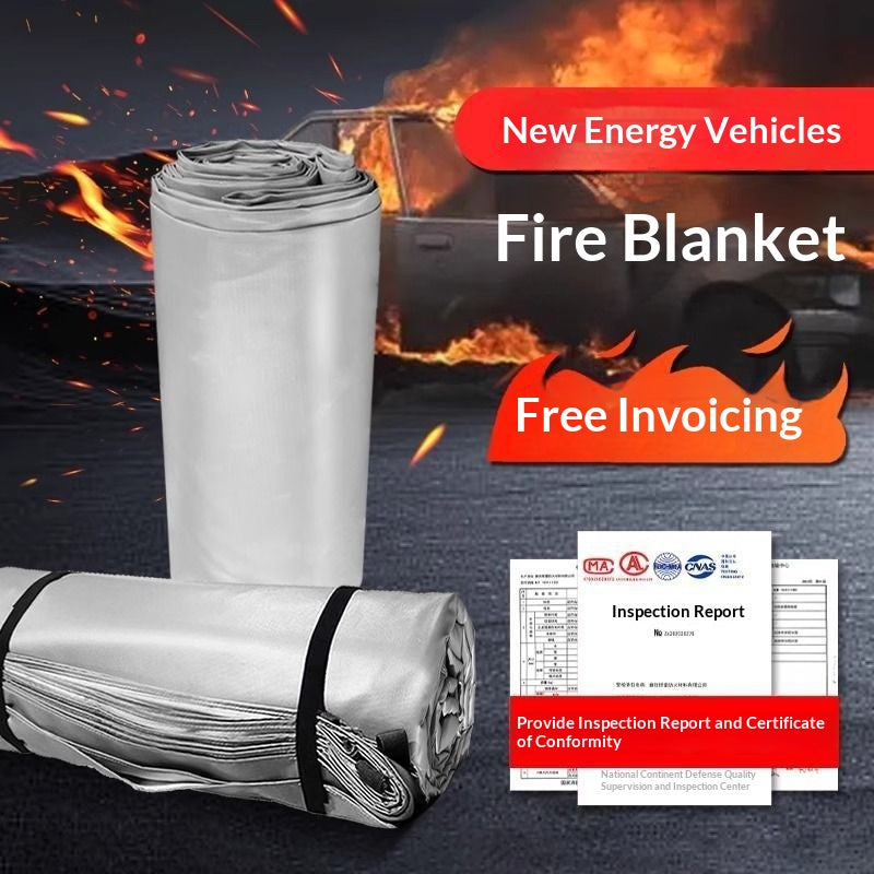Couverture d'incendie de batterie de voiture