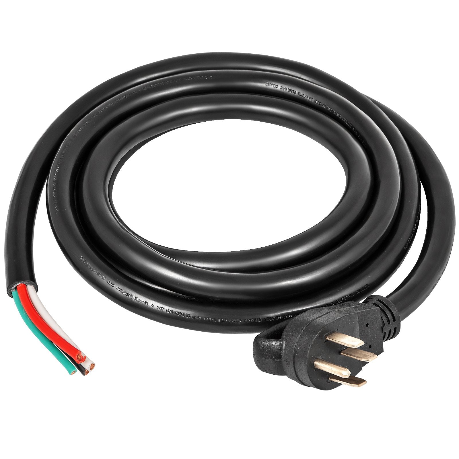 VEVOR 25Ft 50Amp générateur d'extension câble 6 gaz STW générateur câble de puissance