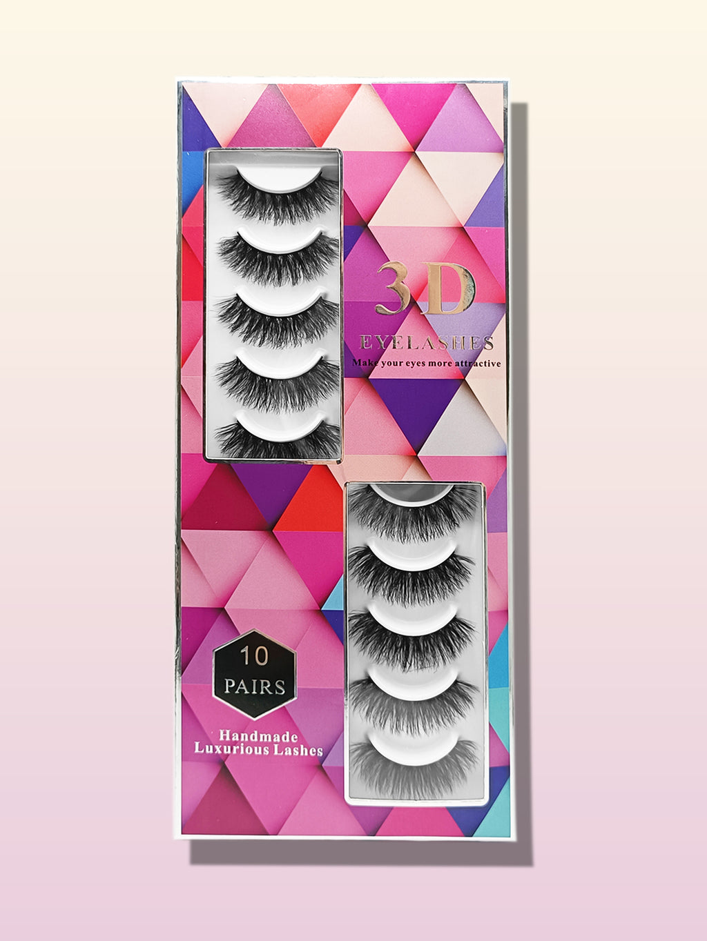 Faux cils 3D Premium Mink MK-62