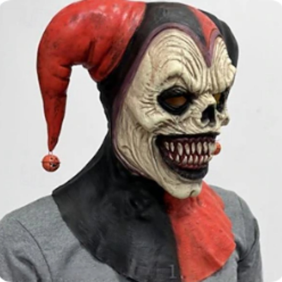 Masque de clown drôle d'Halloween Nez rouge