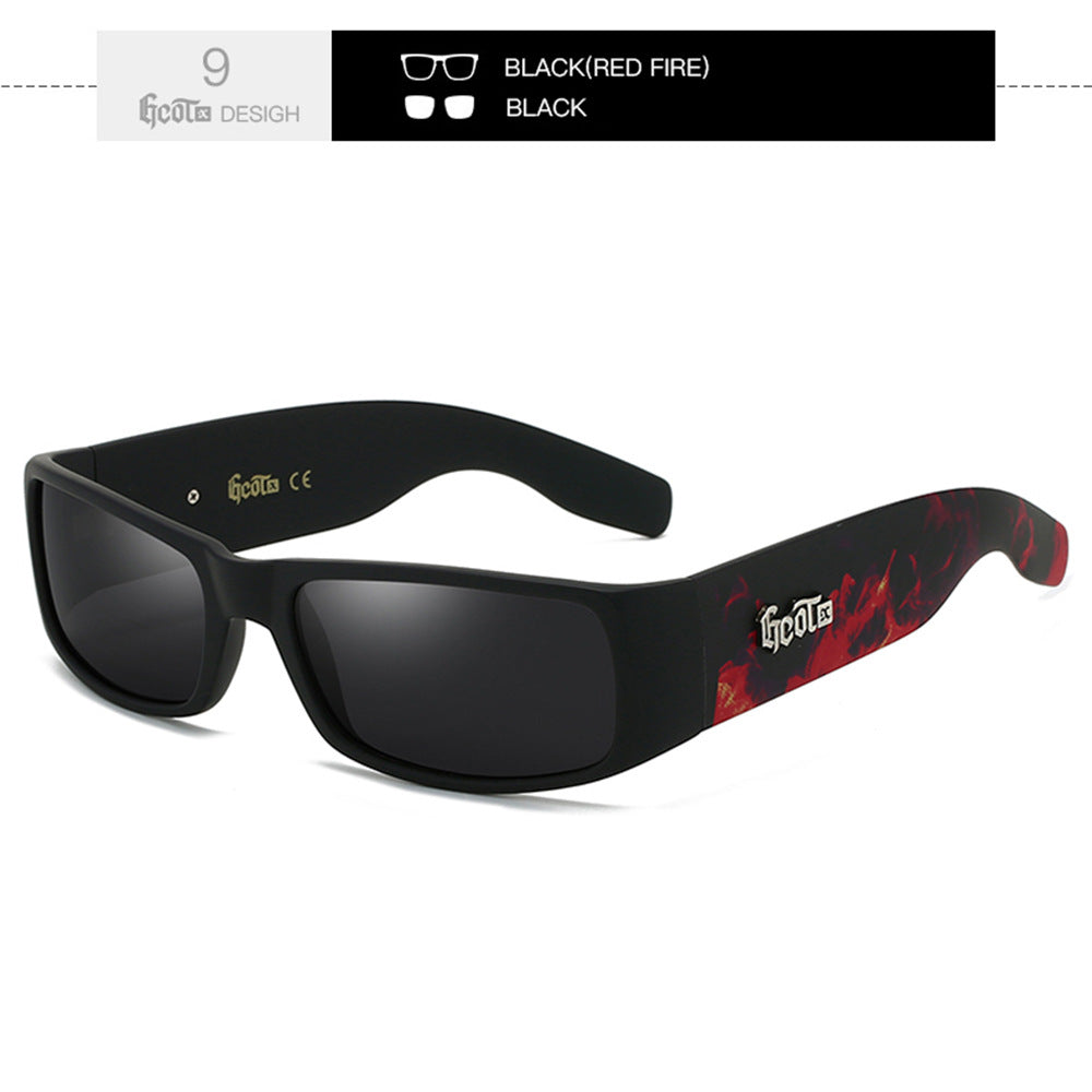 Lunettes de soleil Polarisées Hip Hop Fashion West Coast