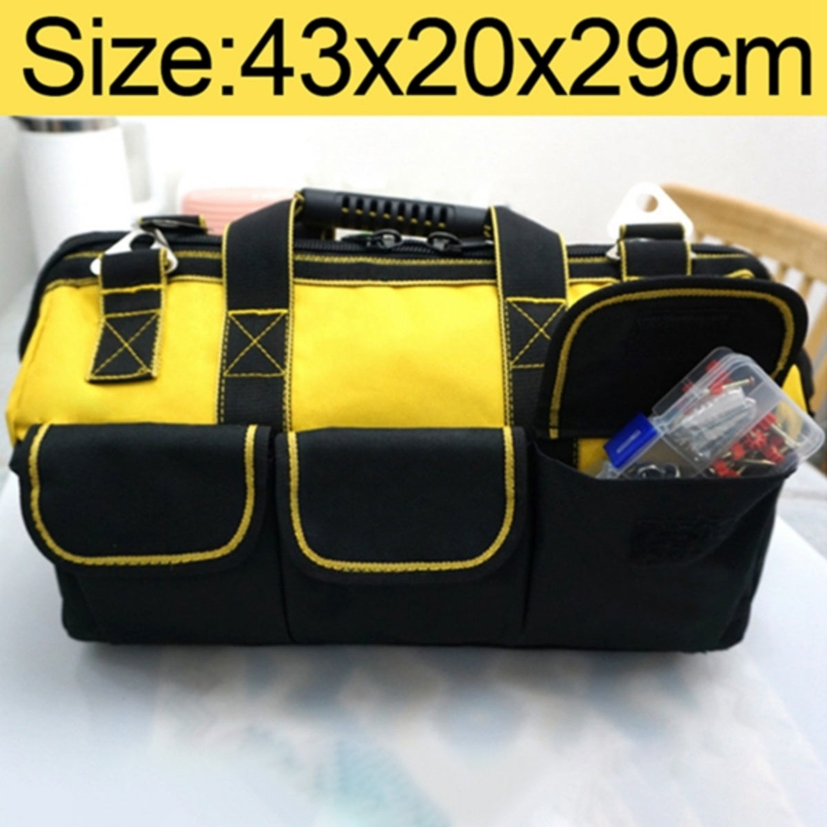 Sac d'outils multifonctionnel de 20 po Étui de rangement robuste W