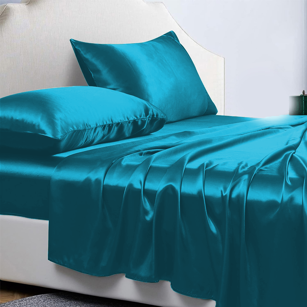 Ensemble de draps Satin 4 pièces