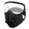 Masque à vélo noir-1 pièce