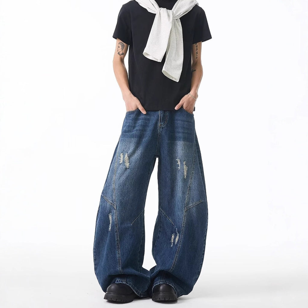 Style style américain Vintage Bootcut Jeans Hommes Style