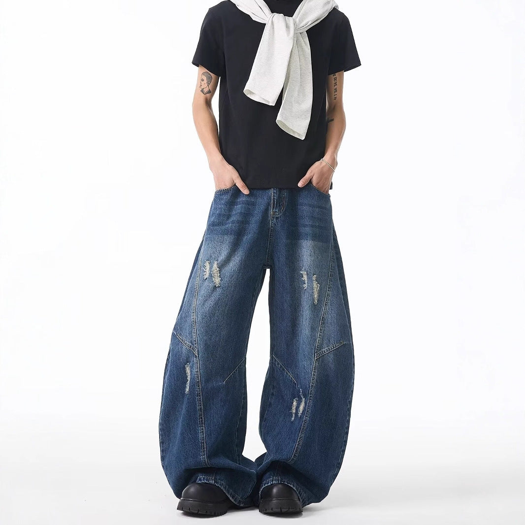 Style style américain Vintage Bootcut Jeans Hommes Style