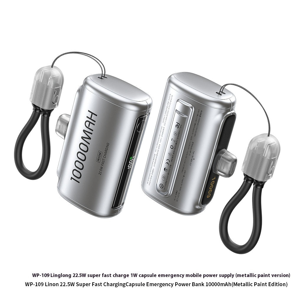 Mini Portable Power Bank Capsule