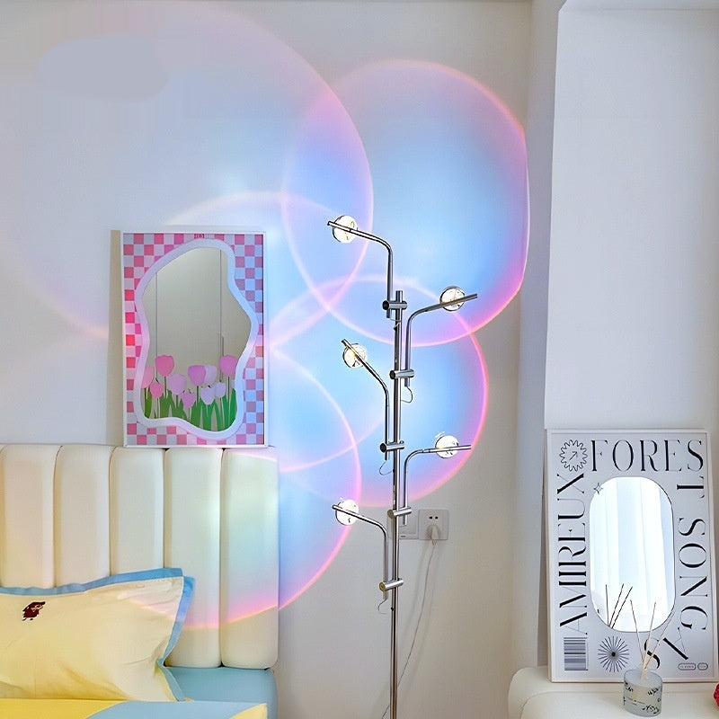 Lumière de projection de fond légère minimaliste de luxe
