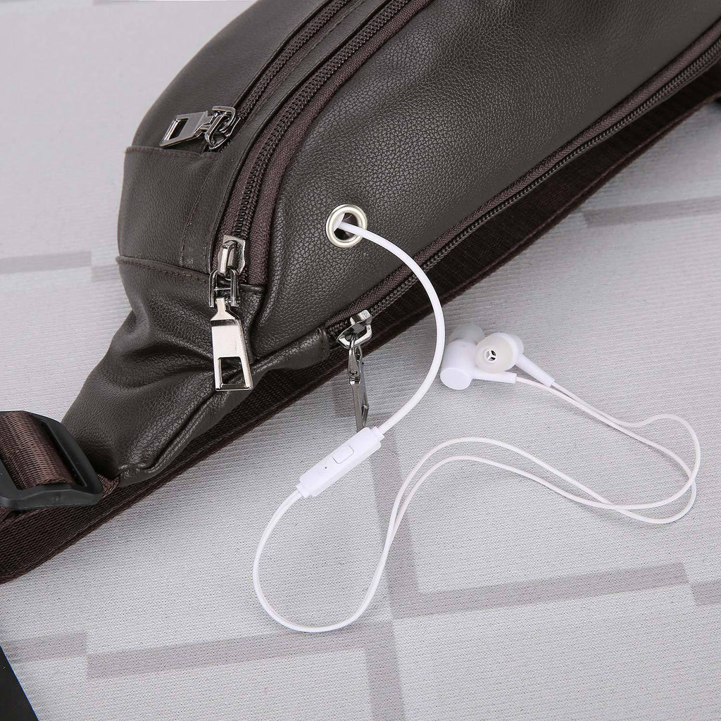 Sac transversal occasionnel de grande capacité pour hommes