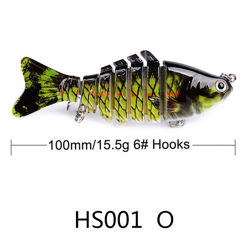 Lure de poisson Knotty Lure en plastique Lure Bionic Bait Style Lure de pêche bionique