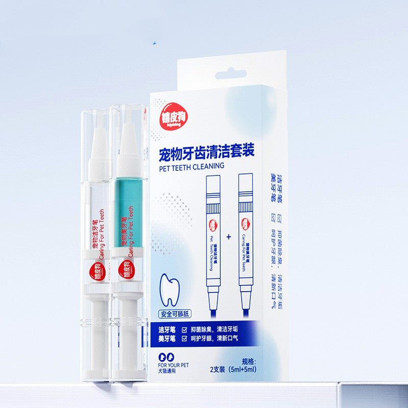 Stylo de nettoyage de dents pour chiens Tartar