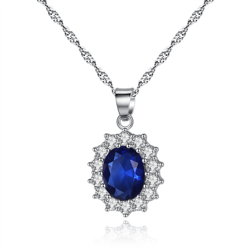Ensemble de bijoux de tournesol Collier Anneau Boucles d'oreilles Boucles d'oreilles